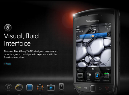 BlackBerry Torch 9800