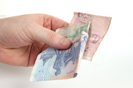 แบงก์ปลอม