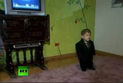 ชายตัวเตี้ยที่สุดในโลก