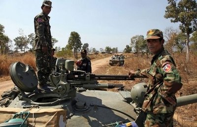 ทหารไทยปะทะทหารเขมร