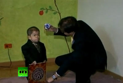 ชายตัวเตี้ยที่สุดในโลก