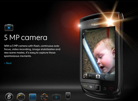 BlackBerry Torch 9800