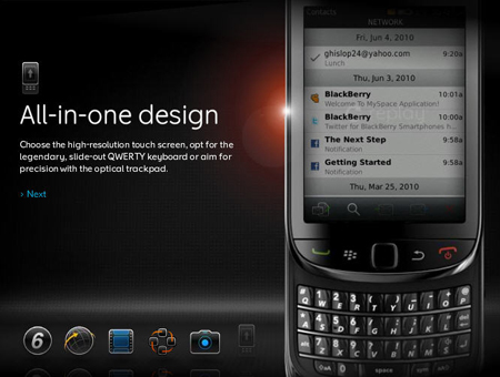 BlackBerry Torch 9800