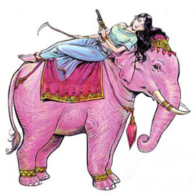 กิริณีเทวี นางสงกรานต์ปี 2554