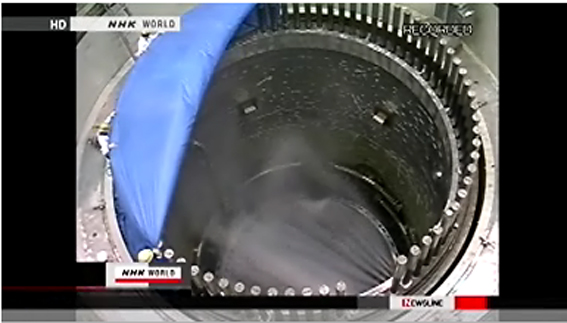 ภาพการทำงานของเตาปฏิกรณ์