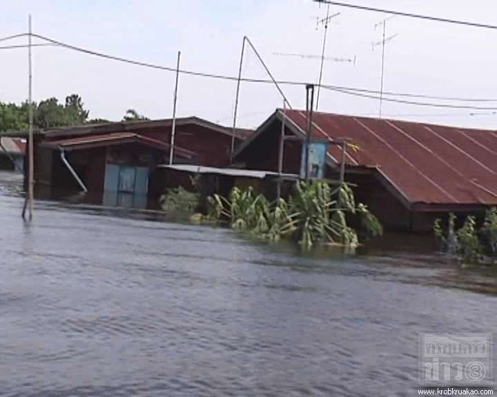 น้ำท่วมลพบุรี