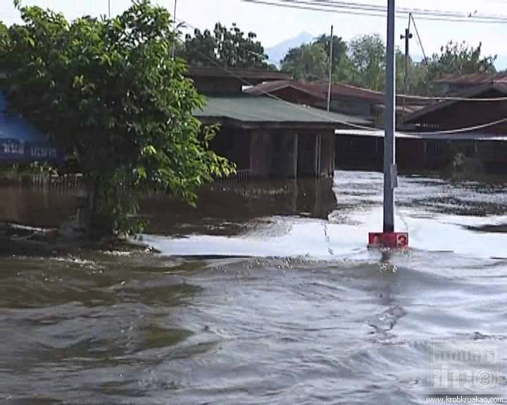 น้ำท่วมลพบุรี