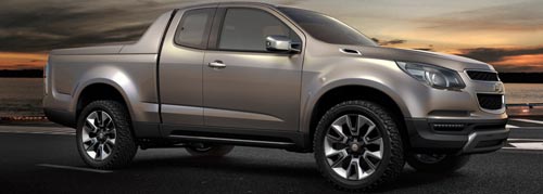 Chevrolet Colorado 2012 ตัวต้นแบบ Chevrolet Colorado 2012 ตัวต้นแบบ