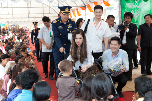 ตามเสด็จ เจ้าฟ้าหญิงจุฬาภรณ์ฯ ทรงงาน พอ.สว.ใน วู้ดดี้เกิดมาคุย