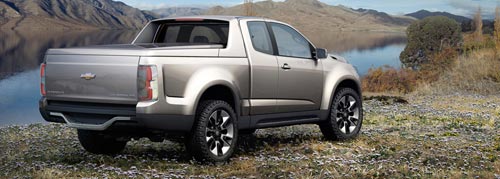 Chevrolet Colorado 2012 ตัวต้นแบบ Chevrolet Colorado 2012 ตัวต้นแบบ