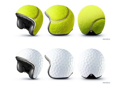 สุดยอด! คาซัคสถานดีไซน์หมวกกันน็อคเจ๋งเป้ง