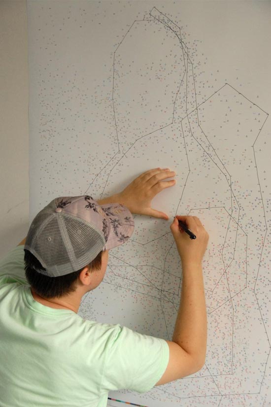อาร์ทติสเมืองจิงโจ้ลากเส้นต่อจุดมากที่สุดในโลก อาร์ทติสเมืองจิงโจ้ลากเส้นต่อจุดมากที่สุดในโลก