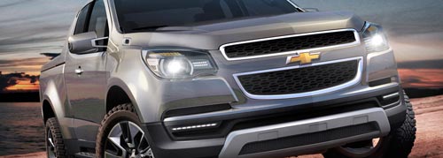 Chevrolet Colorado 2012 ตัวต้นแบบ Chevrolet Colorado 2012 ตัวต้นแบบ