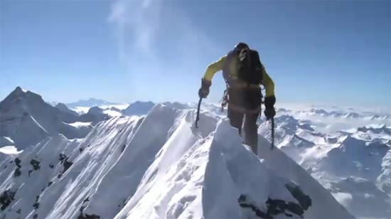 ขอคารวะ !! หนุ่มสวิสปีนผาสูงเกือบ 1 กม. โดยไร้อุปกรณ์กันตก ขอคารวะ !! หนุ่มสวิสปีนผาสูงเกือบ 1 กม. โดยไร้อุปกรณ์กันตก