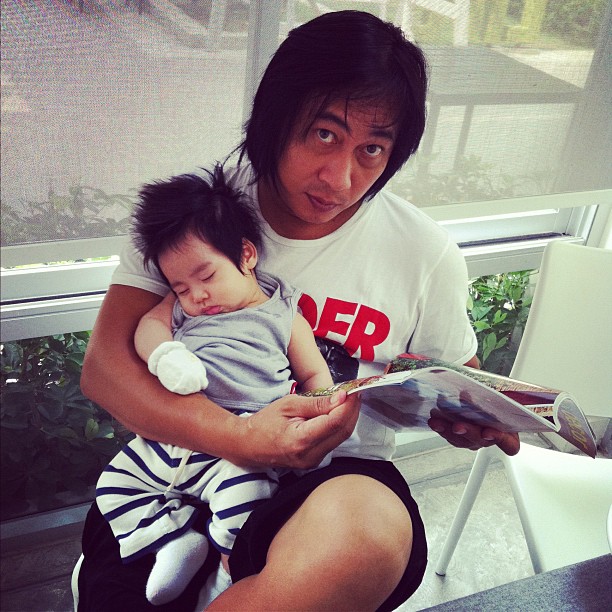 เปิ้ล นาคร กะบทบาทคุณพ่อที่น่ารัก