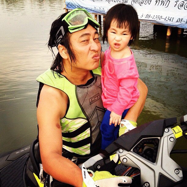 เปิ้ล นาคร กะบทบาทคุณพ่อที่น่ารัก