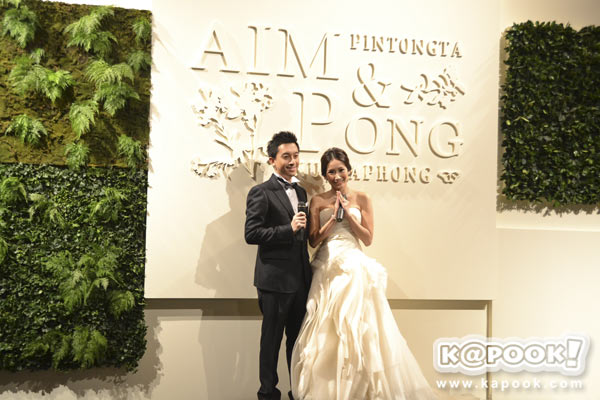 งานแต่ง เอม พิณทองทา - ณัฐพงศ์ คุณากรวงศ์