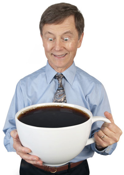 กาแฟสักถ้วย (ไซส์ยักษ์) ไหมจ๊ะ