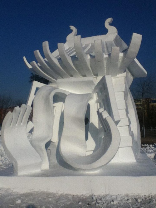 เจ๋งสุด ๆ ไทยคว้าแชมป์แกะสลักหิมะนานาชาติ