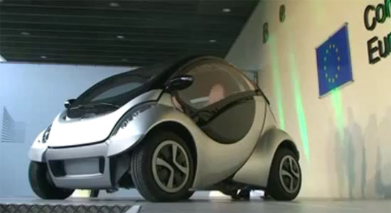 รถพับได้ Hiriko