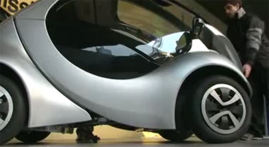 รถพับได้ Hiriko