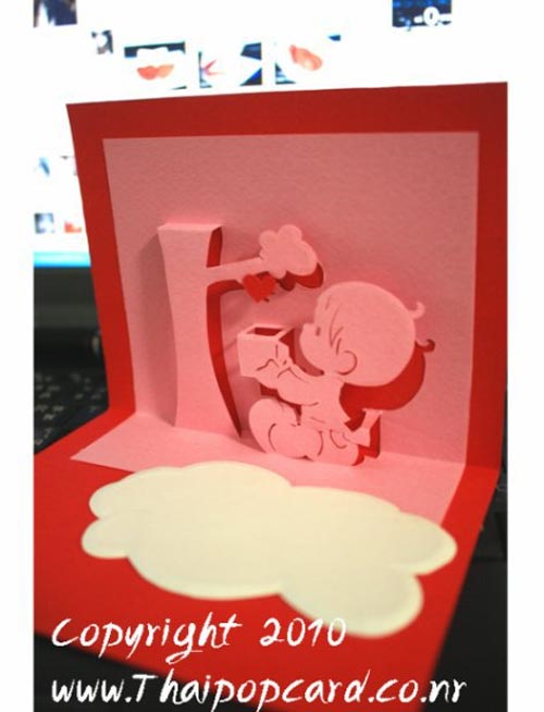 การ์ดป๊อปอัพ การ์ดทำมือเก๋ ๆ มาลองทำกัน การ์ดป๊อปอัพ การ์ดทำมือเก๋ ๆ มาลองทำกัน