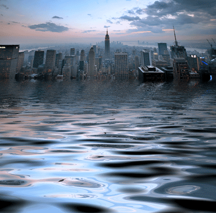 น้ำทะเลเซาะ