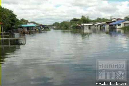 น้ำท่วมปทุมธานี