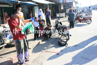 คนร้ายขว้างบึ้มใส่รถทหารยะลา เจ็บ 4 ราย