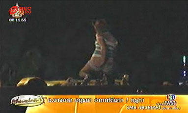 ชาวบ้านโวยโชว์โคโยตี้ ในงานบุญไม่เหมาะ