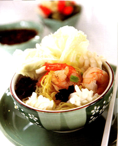 เมนุอาหาร บะหมี่ซีฟู้ด