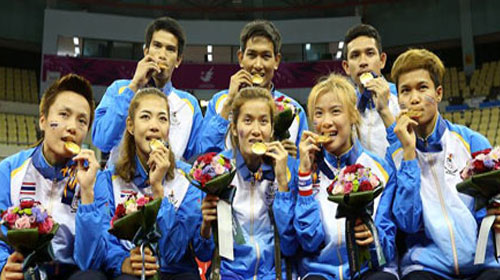 ก.ท่องเที่ยว มอบ 103 ล้าน อัดฉีดทัพนักกีฬา 3 รายการ ก.ท่องเที่ยว มอบ 103 ล้าน อัดฉีดทัพนักกีฬา 3 รายการ