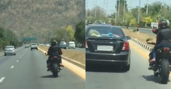 บิ๊กไบค์น้ำใจงาม ขับรถนำทางรถพยาบาลในวันสงกรานต์ บิ๊กไบค์น้ำใจงาม ขับรถนำทางรถพยาบาลในวันสงกรานต์