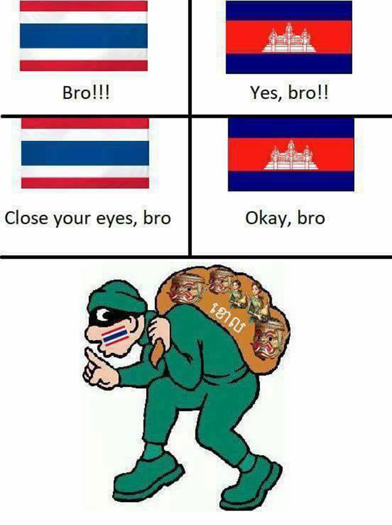 ดราม่าไทย-กัมพูชา ดราม่าไทย-กัมพูชา