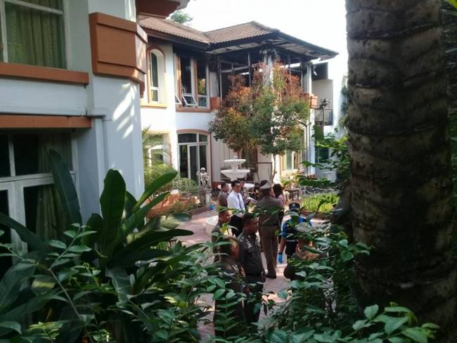 บอล บางแก้ว เข้าจำลองเหตุไฟไหม้บ้าน บอล บางแก้ว เข้าจำลองเหตุไฟไหม้บ้าน