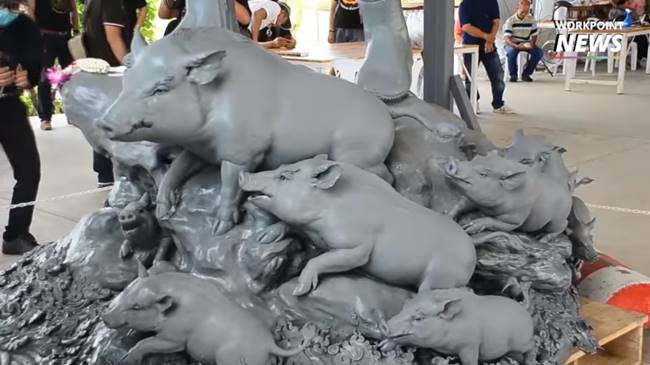 รูปหล่ออนุสาวรีย์จ่าแซม รูปหล่ออนุสาวรีย์จ่าแซม