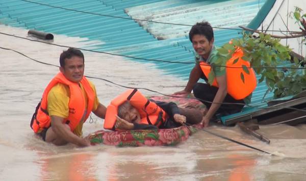 น้ำท่วมบ้านไผ่ น้ำท่วมบ้านไผ่