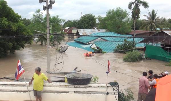 น้ำท่วมบ้านไผ่ น้ำท่วมบ้านไผ่