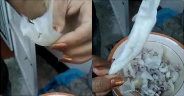 แชร์ว่อน ! คลิปหมึกปลอมระบาดหนัก ฉีกได้เป็นเส้น ๆ เหนียวคล้ายพลาสติก แชร์ว่อน ! คลิปหมึกปลอมระบาดหนัก ฉีกได้เป็นเส้น ๆ เหนียวคล้ายพลาสติก