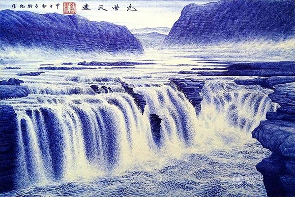 ภาพวาดจากปากกาลูกลื่น ภาพวาดจากปากกาลูกลื่น