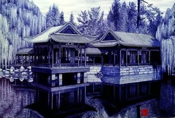 ภาพวาดจากปากกาลูกลื่น ภาพวาดจากปากกาลูกลื่น