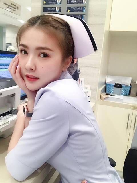 น้องเม พยาบาลสาวสวย น้องเม พยาบาลสาวสวย