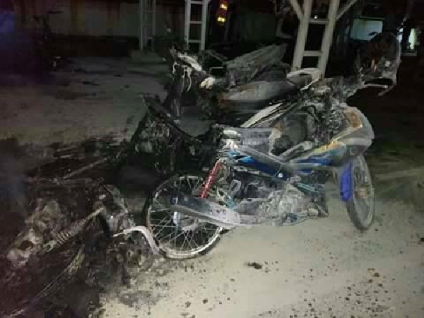 เพลิงไหม้ลานจอดรถโตโยต้า เพลิงไหม้ลานจอดรถโตโยต้า