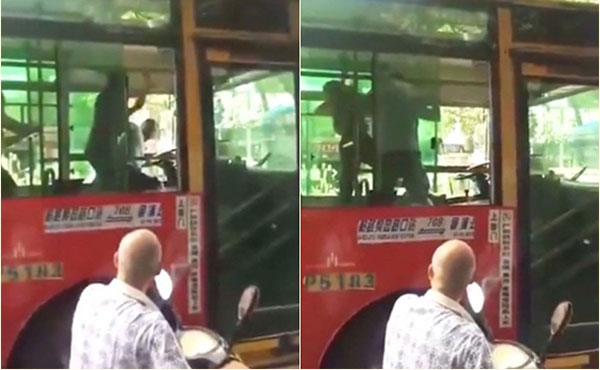 สาวทะเลาะกับคนขับรถเมล์ สาวทะเลาะกับคนขับรถเมล์