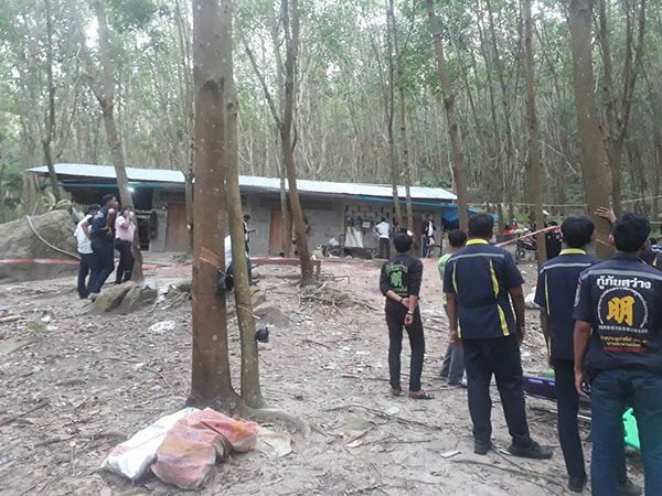 ฆ่ายกครัวคนงานกรีดยาง 4 ศพ สลดเด็ก 5 ขวบก็ไม่เว้น ฆ่ายกครัวคนงานกรีดยาง 4 ศพ สลดเด็ก 5 ขวบก็ไม่เว้น