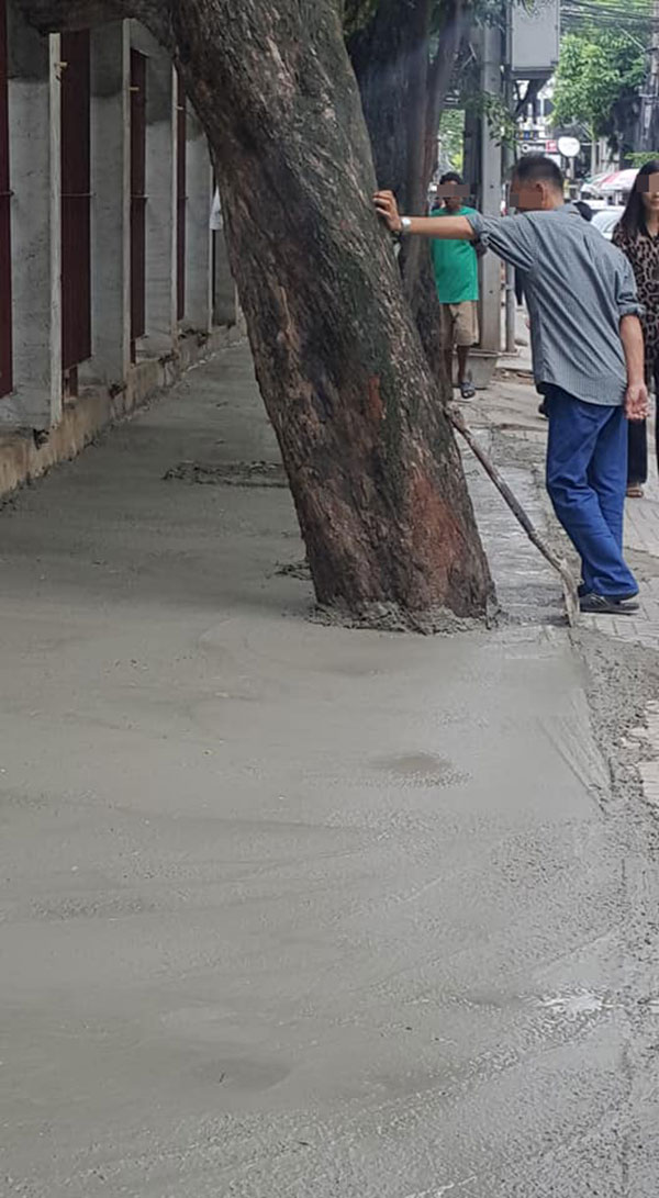 เศร้าใจ...ช่างฉาบปูนทับรากไม้ โซเชียลซัด เป็นงานมักง่ายระดับสูงสุด เศร้าใจ...ช่างฉาบปูนทับรากไม้ โซเชียลซัด เป็นงานมักง่ายระดับสูงสุด