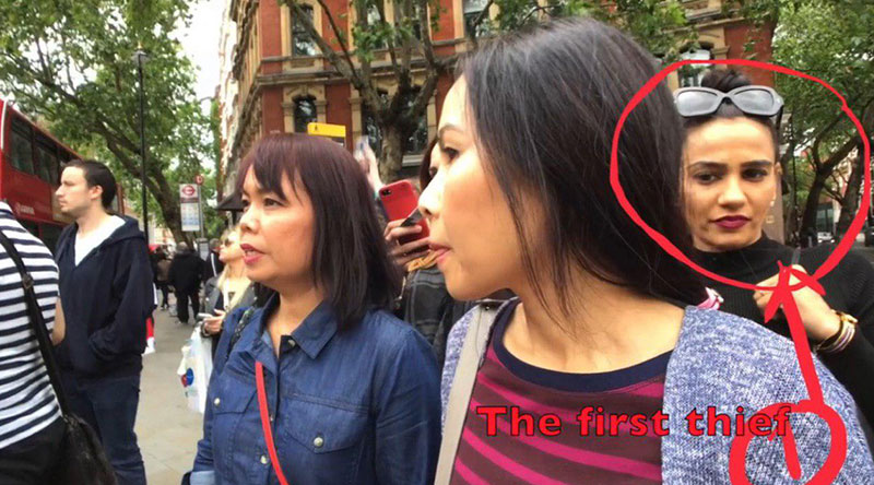 คลิปคนไทยถูกล้วงกระเป๋า ที่ลอนดอน คลิปคนไทยถูกล้วงกระเป๋า ที่ลอนดอน