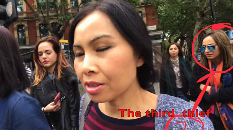 คลิปคนไทยถูกล้วงกระเป๋า ที่ลอนดอน คลิปคนไทยถูกล้วงกระเป๋า ที่ลอนดอน