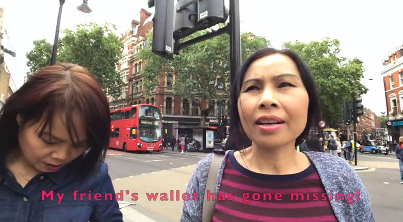 คลิปคนไทยถูกล้วงกระเป๋า ที่ลอนดอน คลิปคนไทยถูกล้วงกระเป๋า ที่ลอนดอน