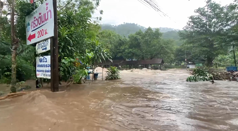 น้ำท่วมนครนายก น้ำท่วมนครนายก